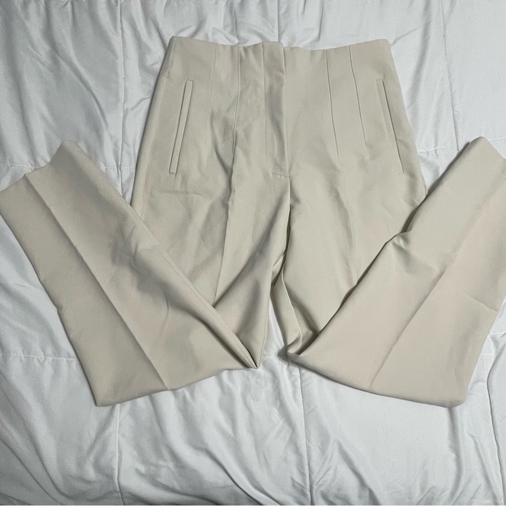 Pleated trousers